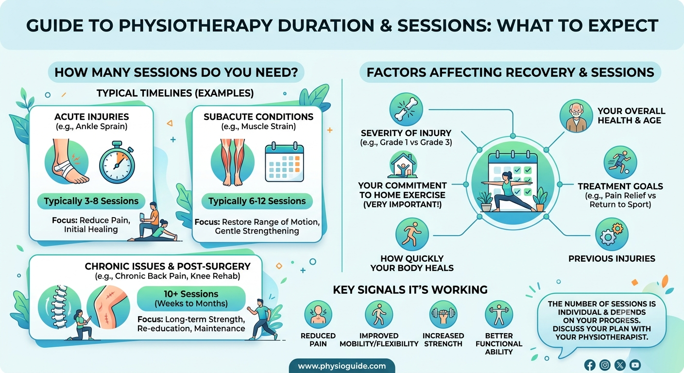 Image relating to How Long Does Physiotherapy Take to Work? When every recovery is different.
