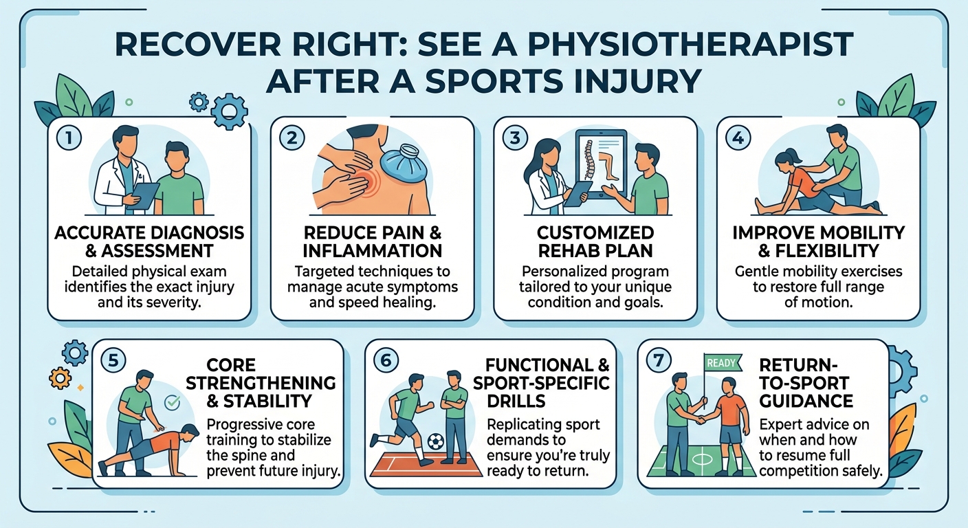 When Should You See a Physiotherapist After a Sports Injury?