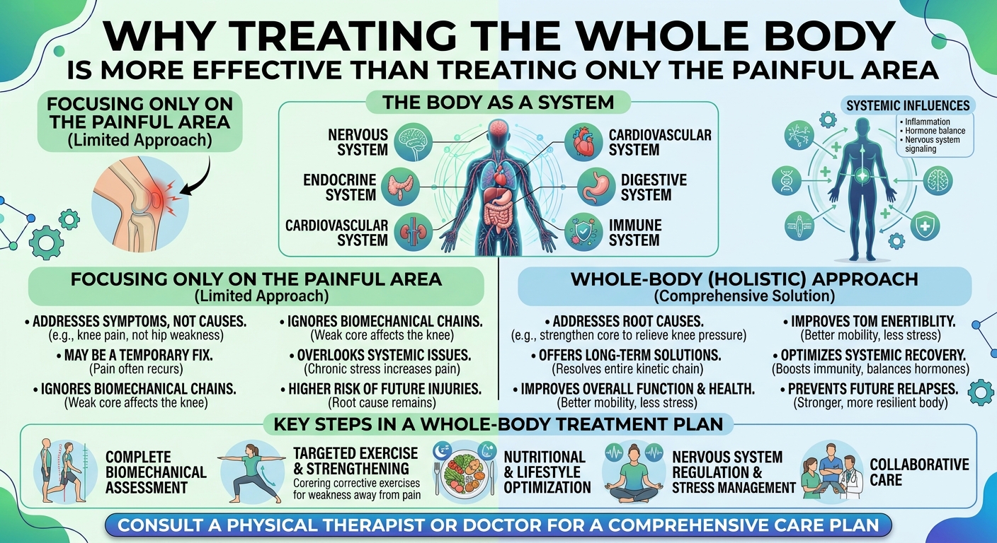 Why Treating the Whole Body Can Be More Effective Than Treating the Painful Area